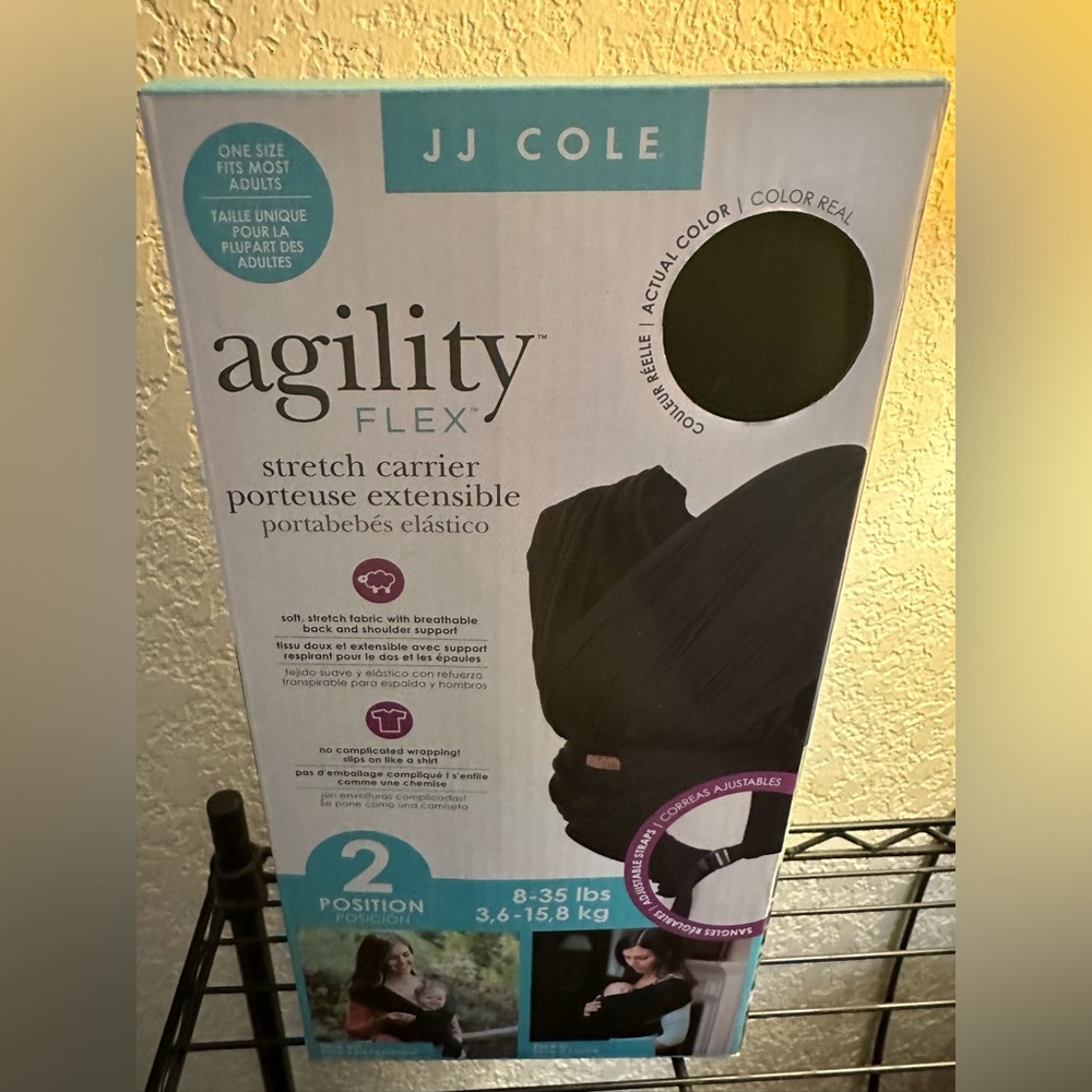 JJ Cole agility flex stretch carrier black. Condition New